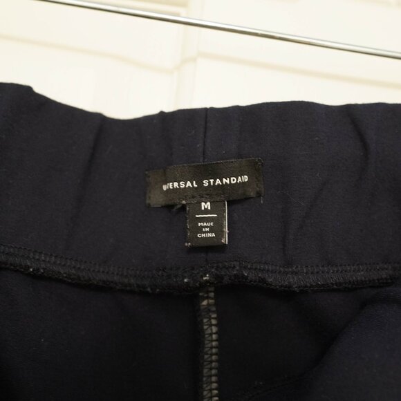 Universal Standard Navy Pull-On Ponte Straight LePants Size M Stretch Work Pants - Picture 2 of 3